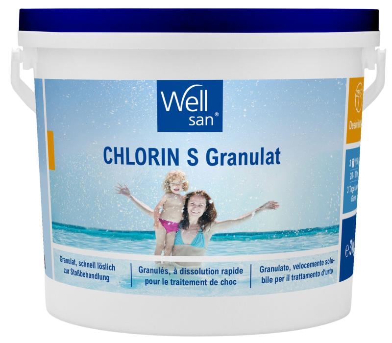 Wellsan Chlorin S Granulat, 3 kg